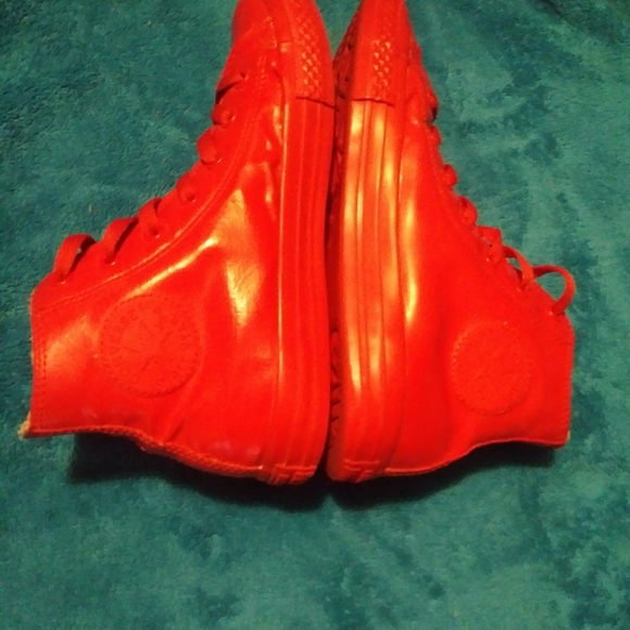 Converse • Cherry Red • Kids 3 • Back To School - Picture 4 of 10